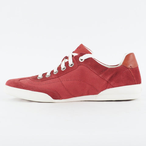 Mens Timberland Casco Bay Ox 65188 Burgundy  Lace Up Low Top Casual Canvas Shoes