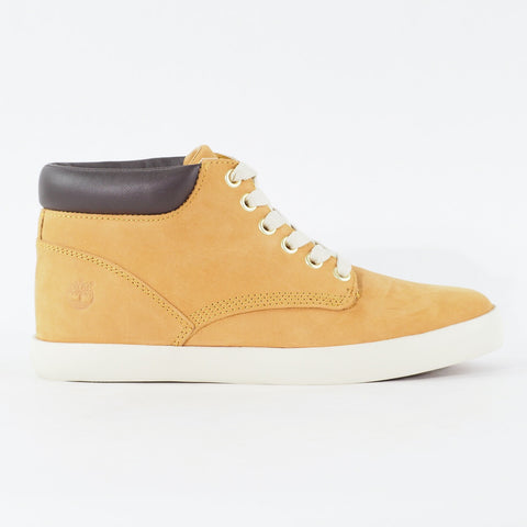 Womens Timberland Flannery Chukka A1B2K Wheat Brown Leather Lace Up Casual Boots