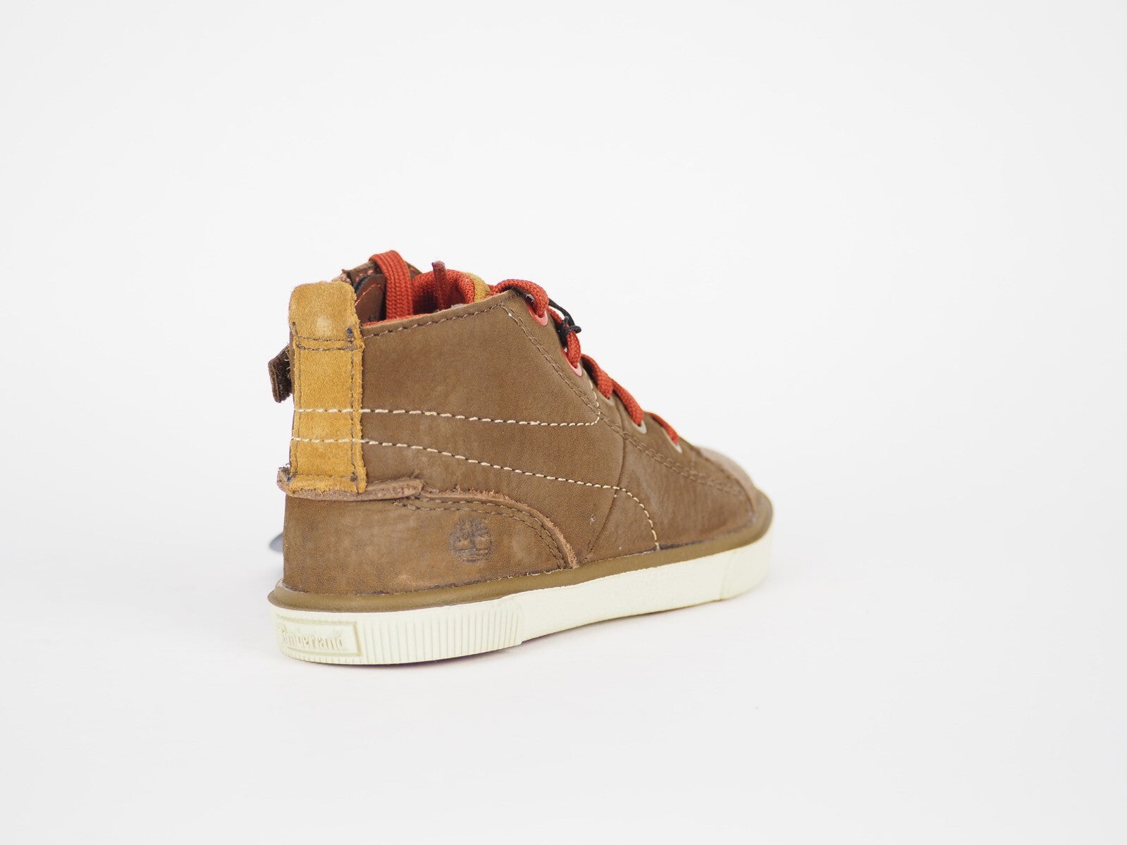 Infants Timberland Cupsole 8780R Light Brown Leather Lace Up Winter Chukka Boots