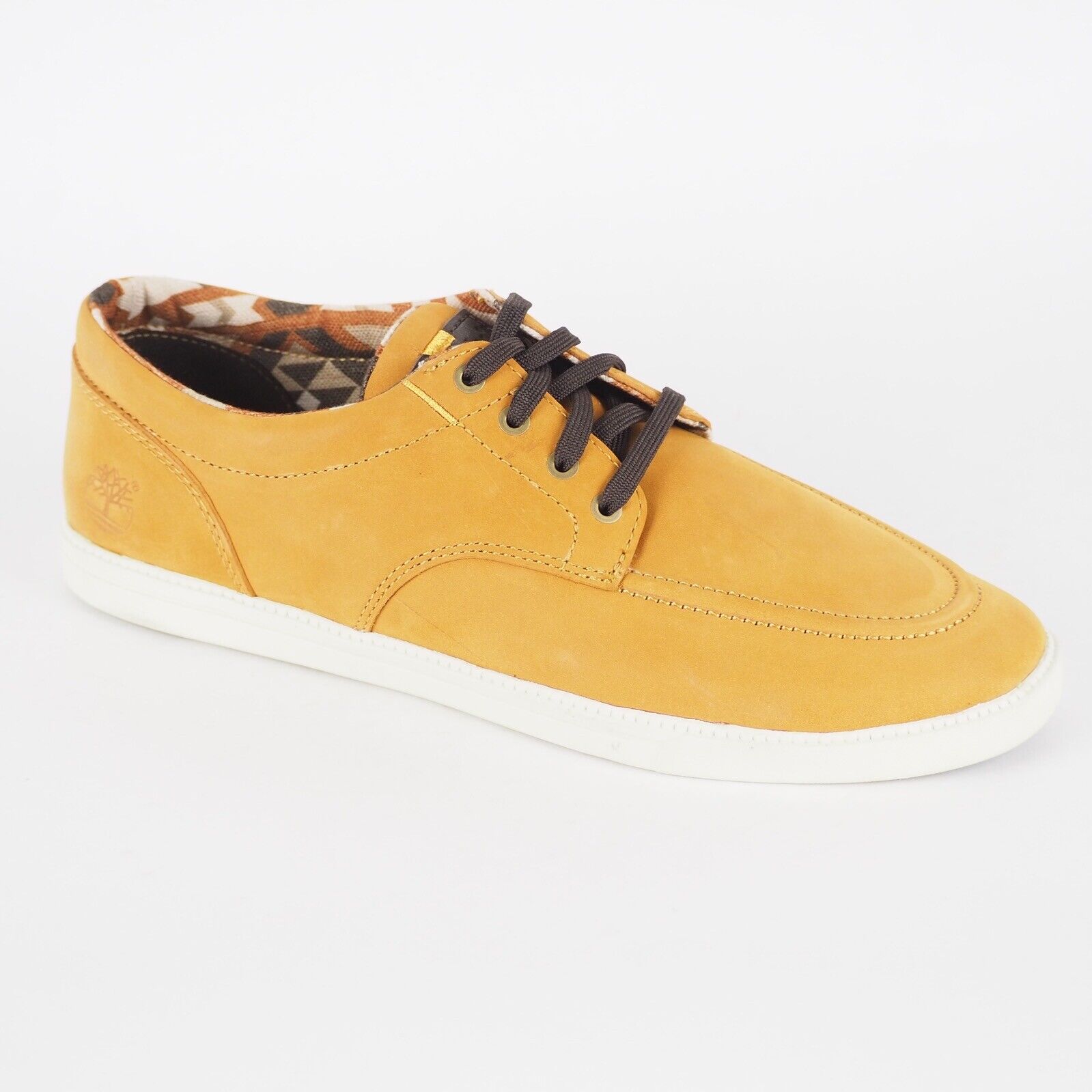 Mens Timberland EK Fulk 6653B Wheat Nubuck Leather Casual Walking Lace Up Shoes