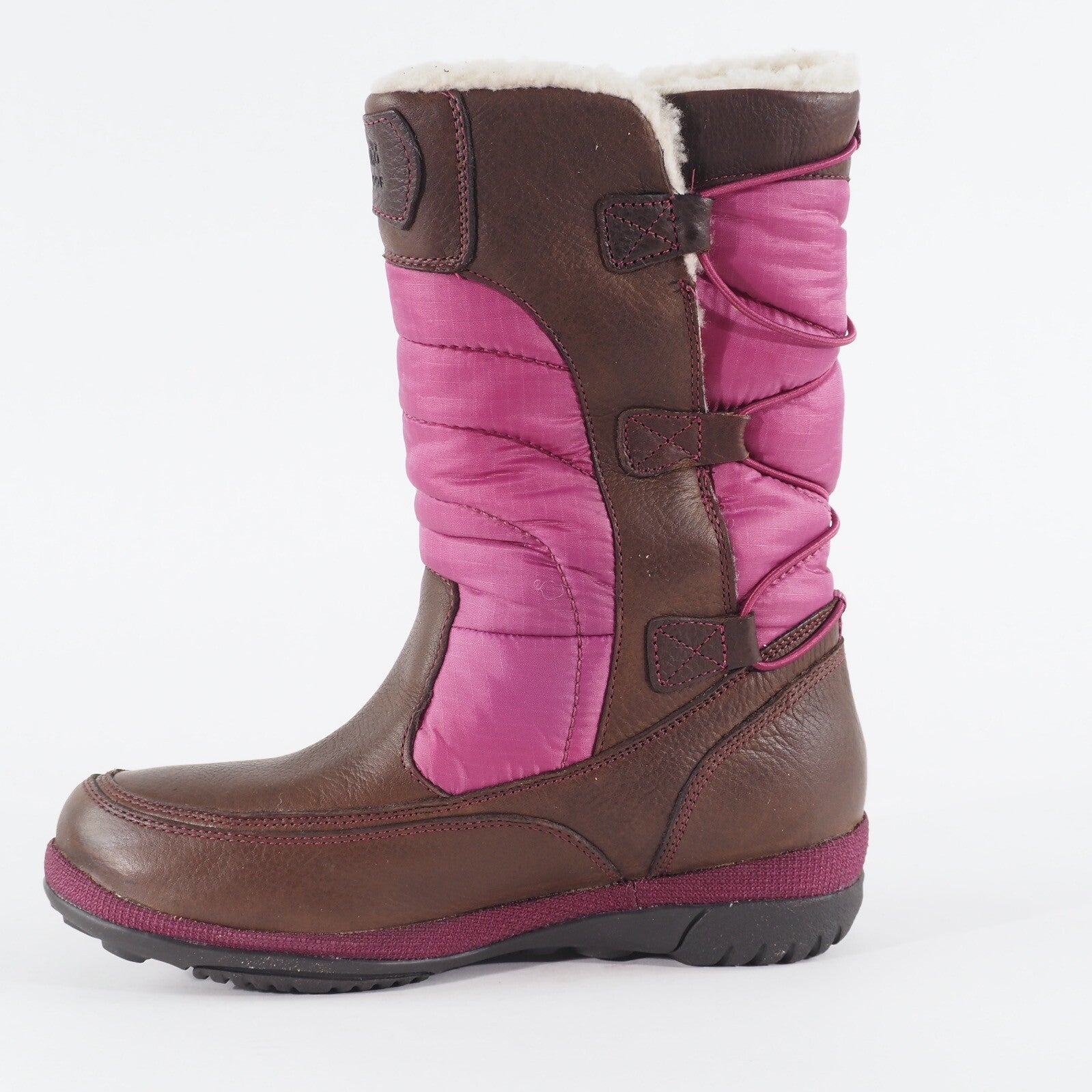 Womens Timberland Crystal Mountain 17694 Leather Cotton In Waterproof Boots