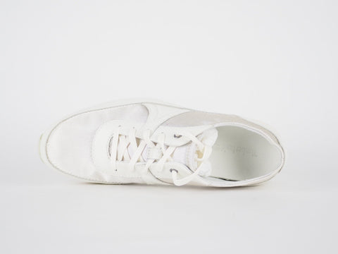 Womens Timberland Killington Park 14642 Off White Leather Fabric Laced Trainers