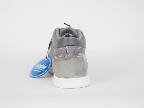 Boys Timberland Groveton 1890A Grey Fabric Casual Juniors Lace Up Chukka Boots