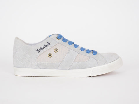 Womens Timberland EK Glastonbury 8234B Blue Suede Fabric Lace Up Trainers UK 5