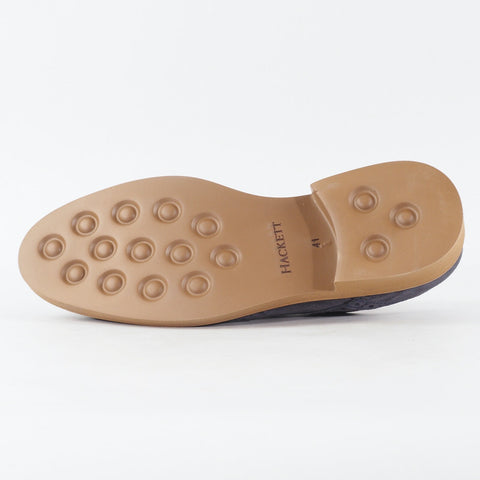 Mens Hackett London Chino Brogue HMS20801 595 Navy Suede Lace Up Formal Shoes