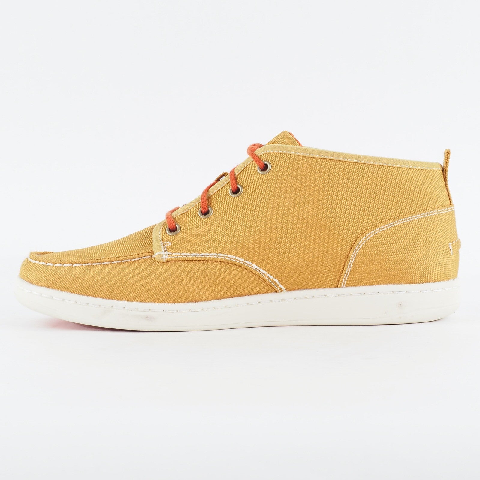 Mens Timberland Newmarket Cupsole Chukka 6408A Wheat Fabric Lace Up Boots