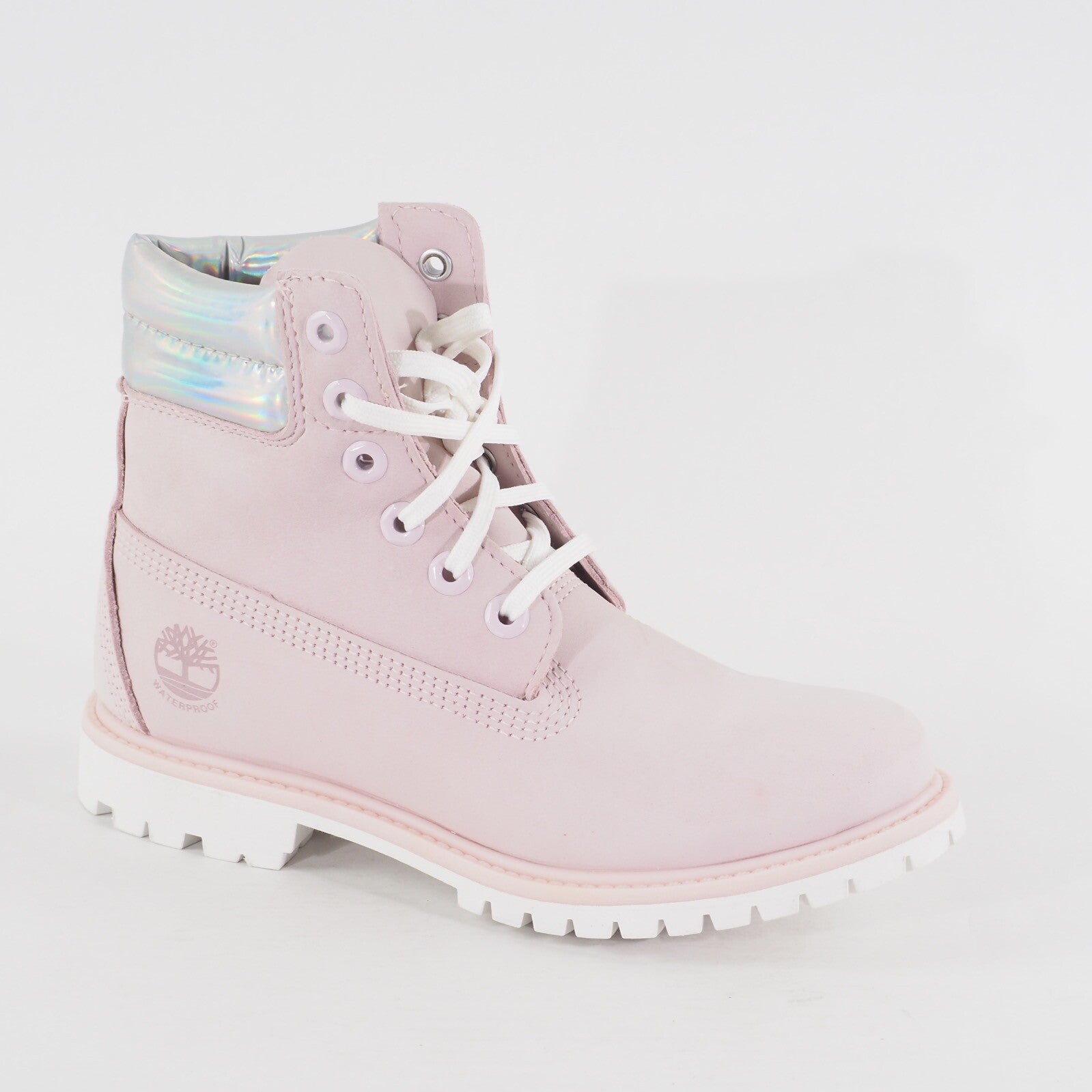 Womens Timberland Waterville 6Inch A25Z2 Pink  Leather Waterproof Walking Boots