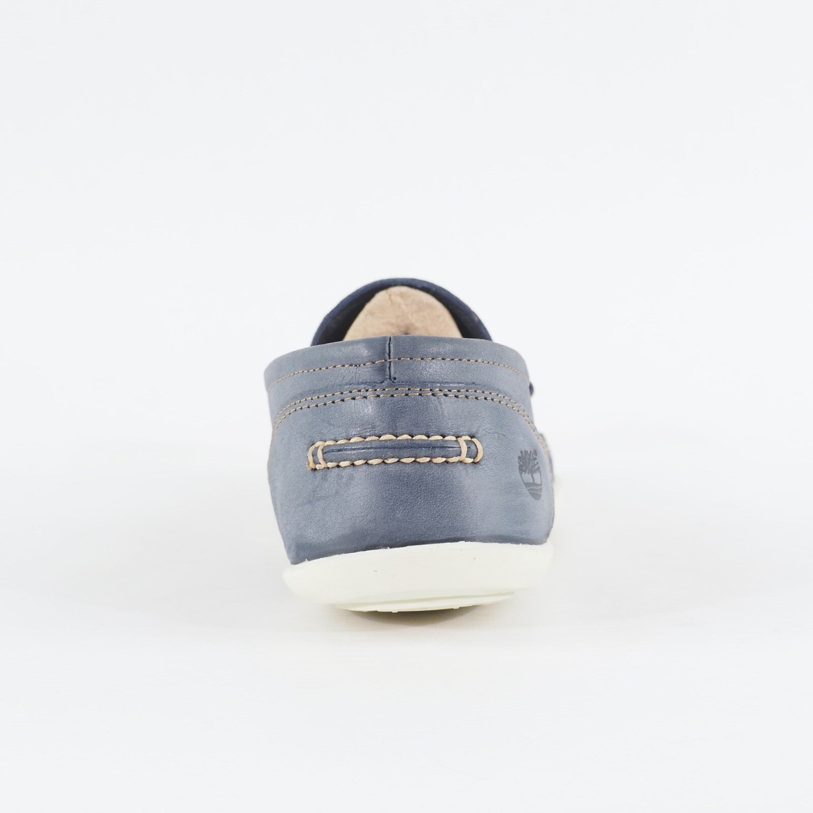 Mens Timberland Odelay Penny A13ZR Navy Blue Leather Slip On Casual Loafer Shoes