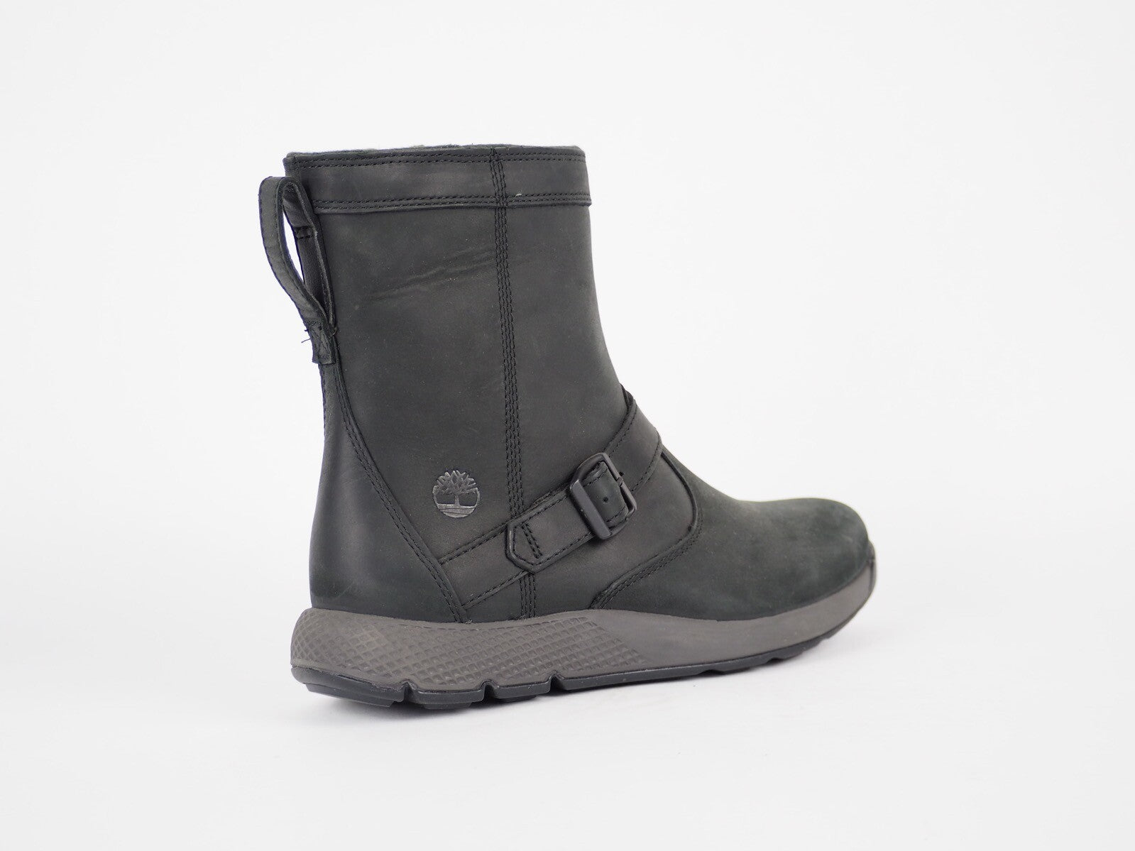 Juniors Timberland Earthkeepers A1VMM Black Leather Casual Juniors Winter Boots