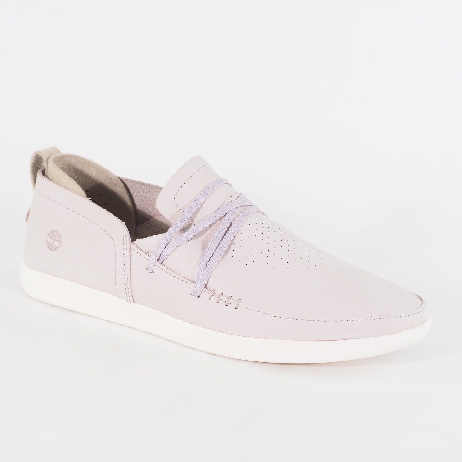 Womens Timberland Project Better A1VCV Purple Leather Pull Casual Comfort Shoes