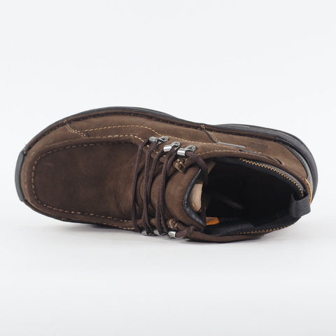 Mens Timberland Carlsbad Chukka Gore Tex 54577 Dark Brown Leather Lace Up Boots