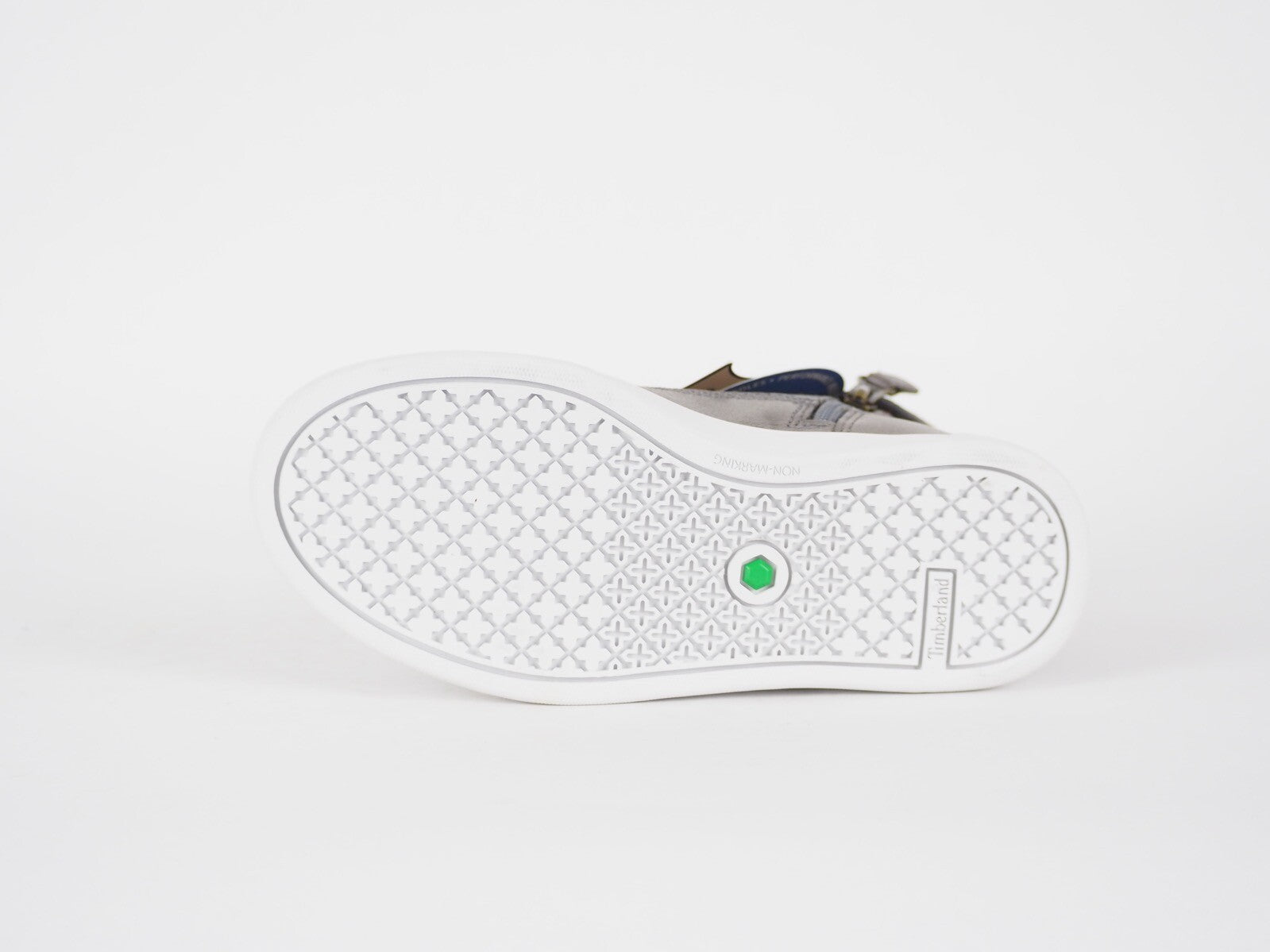 Boys Timberland Groveton A21VP Grey Leather Casual Side Zip Kids Chukka Boots