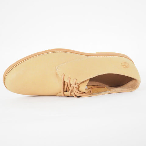 Mens Timberland York Oxford A2DZA Tan Leather Lace Up Formal Walking Shoes 