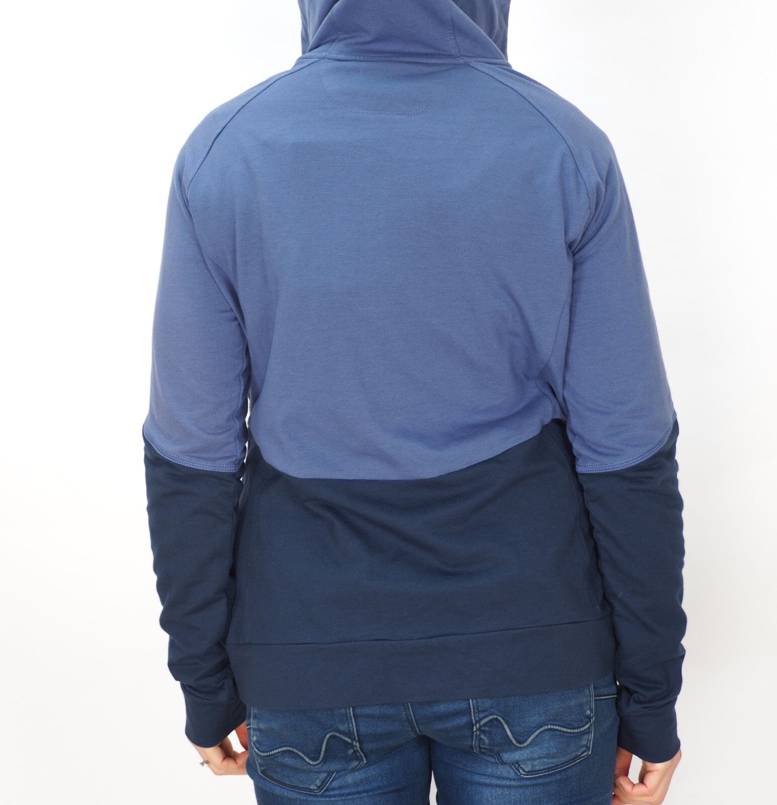 Womens Jack Wolfskin Sambesi 1804311 Blue Indigo Fast Drying Warm Zip Up Hoodie