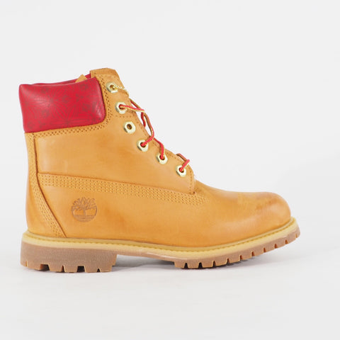 Womens Timberland 6 Inch Premium A243Q Wheat Leather Waterproof Walking Boots
