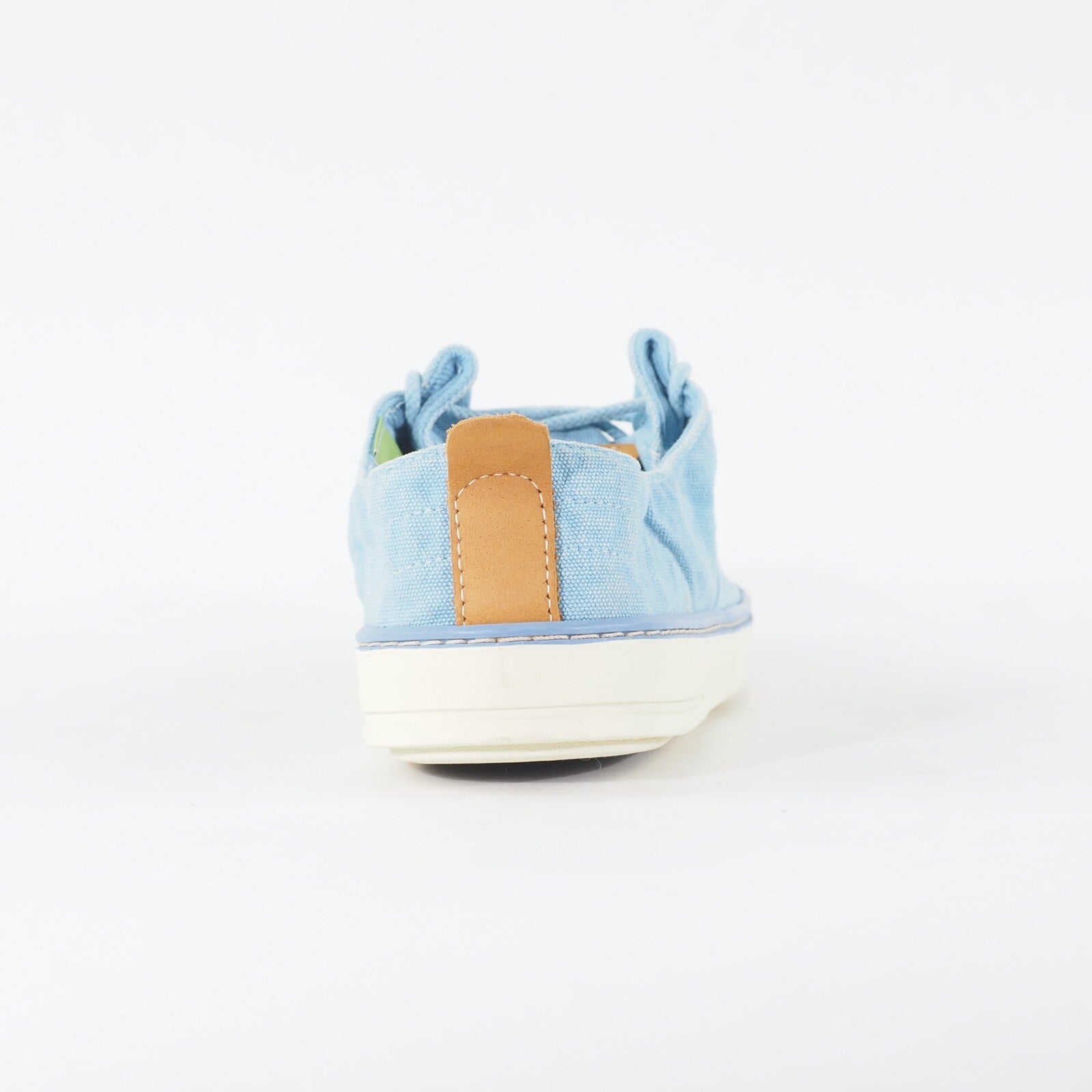 Mens Timberland Hoksthand Ox 9833A Light Blue Canvas Lace Low Top Casual Shoes