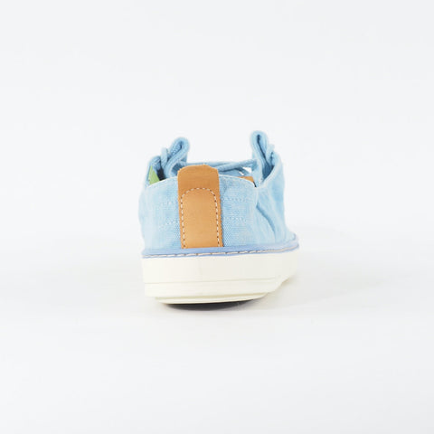 Mens Timberland Hoksthand Ox 9833A Light Blue Canvas Lace Low Top Casual Shoes