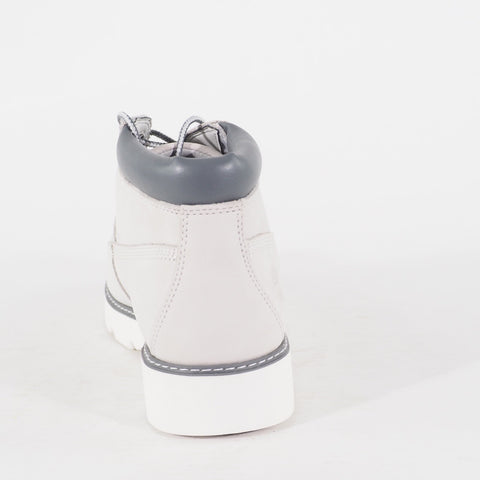 Womens Timberland Keeley Field Chukka A26KV Grey Leather Lace Up Walking Boots