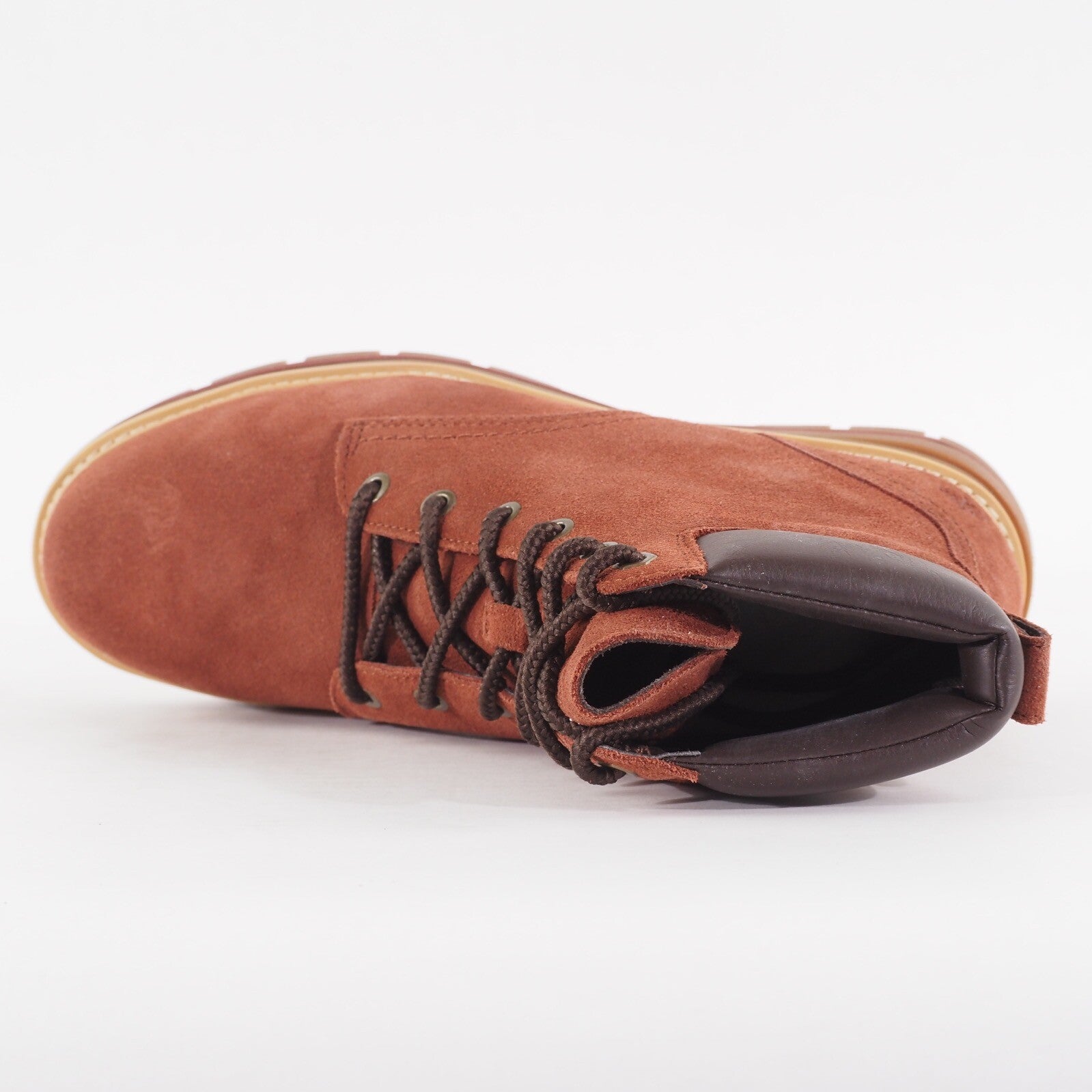 Womens Timberland Cheyenne Valley A2JX3 Medium Brown Suede Mid Lace Up Boots