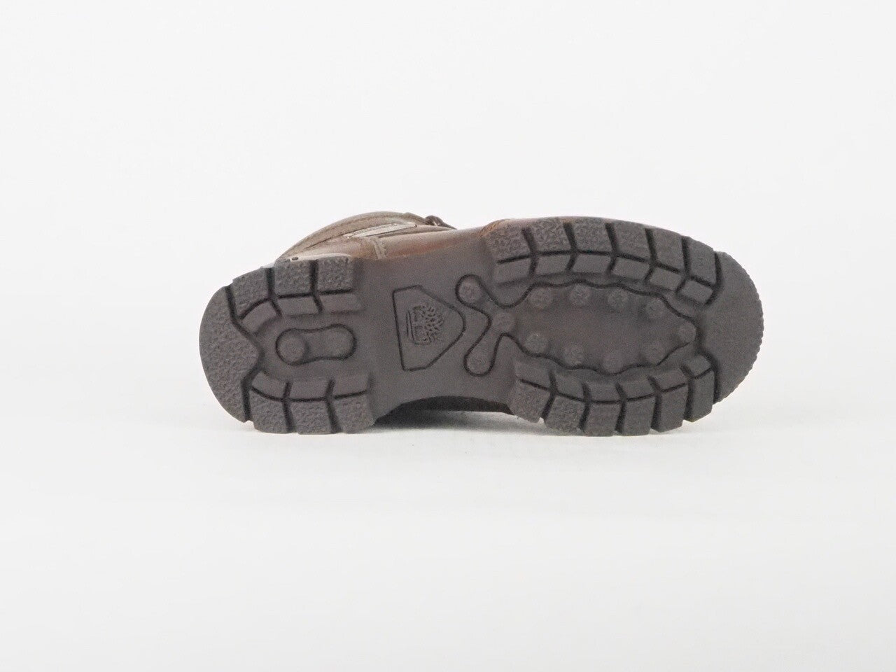 Boys Timberland Alpine Hiker A1I2E Brown Leather Lace Up Boots 