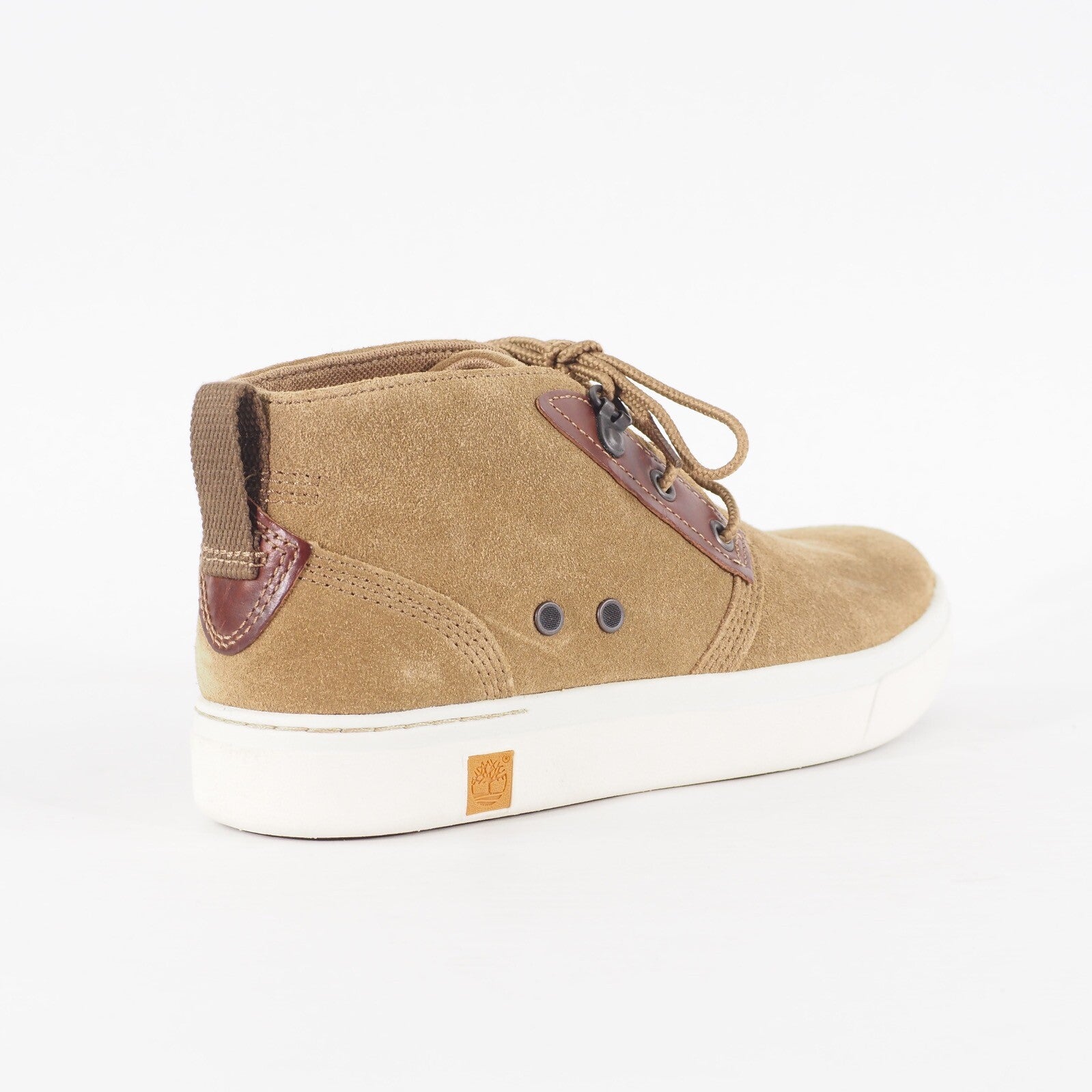 Womens Timberland Amherst A18TZ Light Brown Suede Chukka Lace Up Casual Shoes