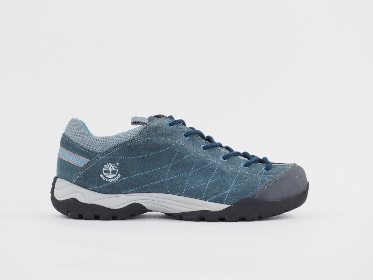 Womens Timberland Carrigan Notch 8368 Blue Leather Suede Waterproof Hiking Boots