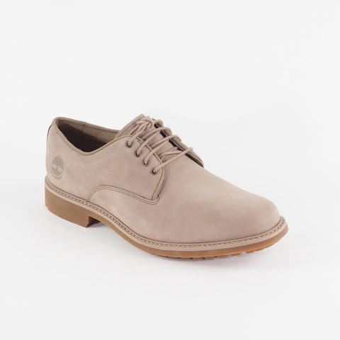 Mens Timberland Strombucks OX A43SY Beige Leather Lace Waterproof Walking Shoes