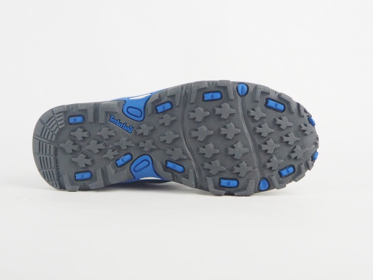 Boys Girls Timberland Hypertrail Fisherman 44775 Navy Blue Leather Sandals 