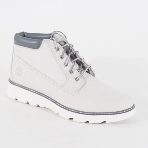 Womens Timberland Keeley Field Chukka A26KV Grey Leather Lace Up Walking Boots