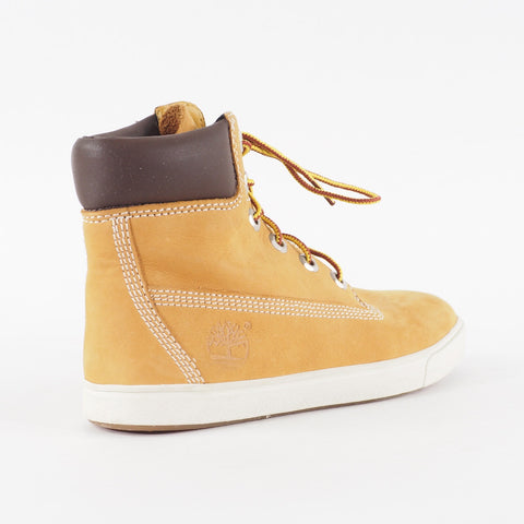 Womens Timberland Dausette 8751R Leather Wheat Casual Shoes Lace Up Chukka Boots