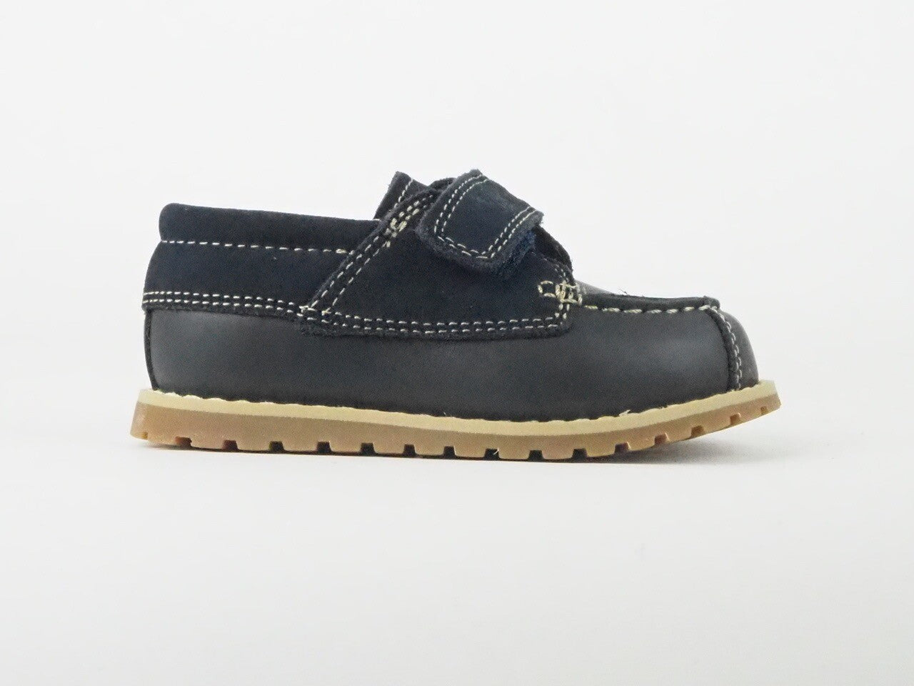 Toddlers Timberland Pokey Pine Oxford A1JUS Navy Leather Boys Strap Shoes 