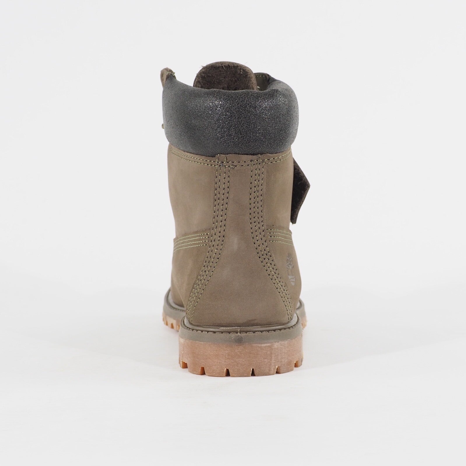 Womens Timberland 6 Inch A1HZM Olive Leather Lace Up Waterproof Walking Boots