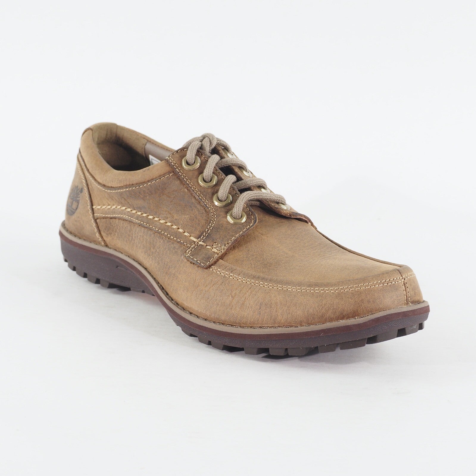 Mens Timberland Kings MTO DFG 23588 Brown Leather Lace Up Smart Casual Shoes