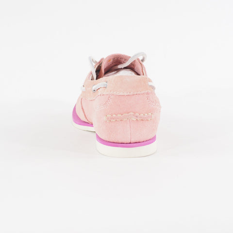Womens Timberland Marin 8345B Light Pink Leather Casual Boat Shoes