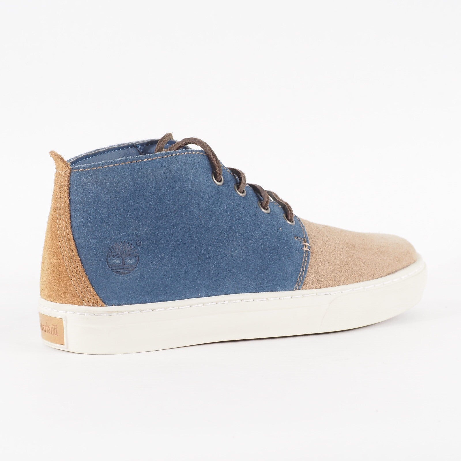 Mens Timberland Adventure 2.0 Cupsol A1465 Blue Light Brown Leather Casual Boots