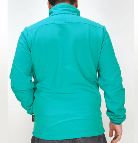 Mens Jack Wolfskin Whirlwind 1305801 Light Spruce Light Wind Resistant Jacket