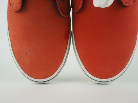 Mens Timberland EK Hookset Camp Chukka 5719R Red Leather Lace Up Mid Trainers