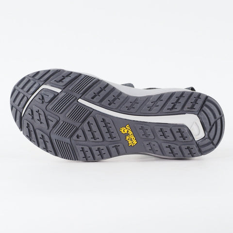 Womens Jack Wolfskin Lakewood Cruise 17EB004848 Grey Strap Casual Sandals