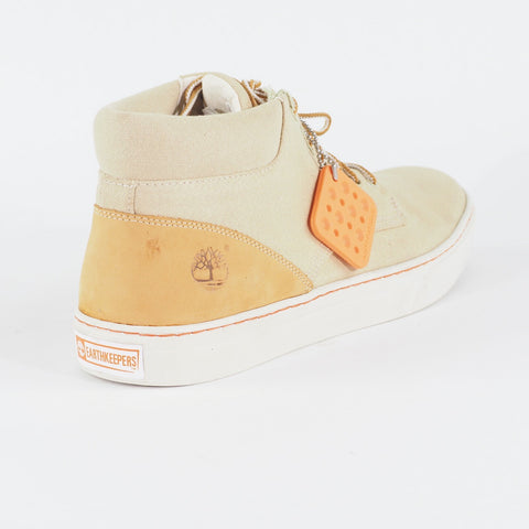 Mens Timberland Earthkeepers Cub Chukka 45585 Khaki Canvas Lace Up Boots