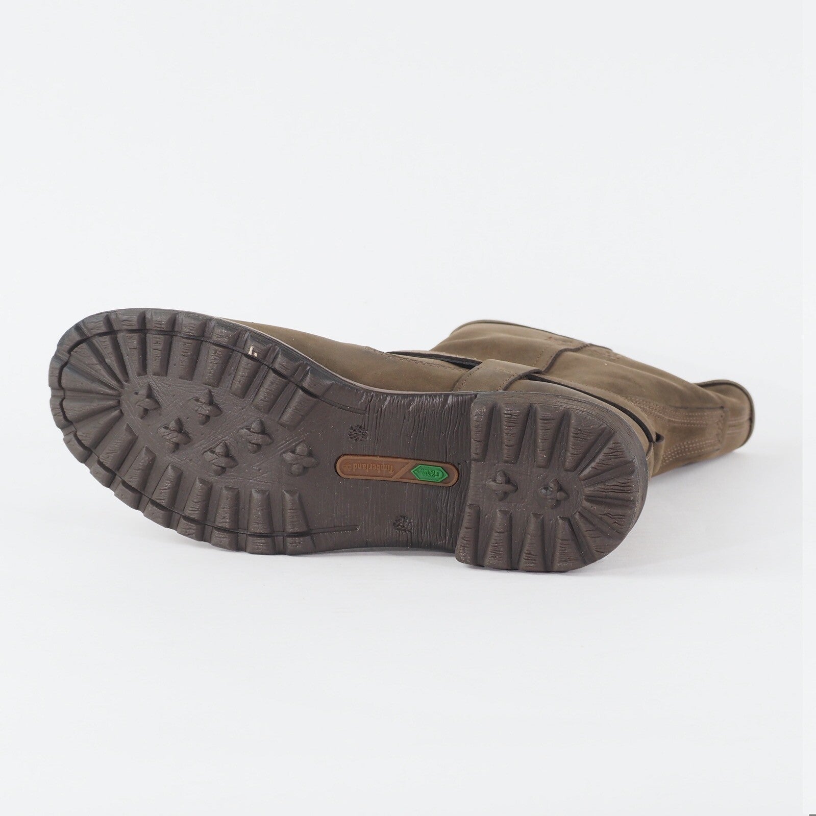 Womens Timberland EK Stoddard Mid 8603A Brown Leather Casual Pull On Boots