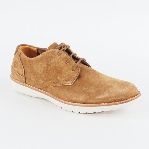 Mens Timberland Front Country Travel Oxford 5215R Suede Tan Lace Up Casual Shoe