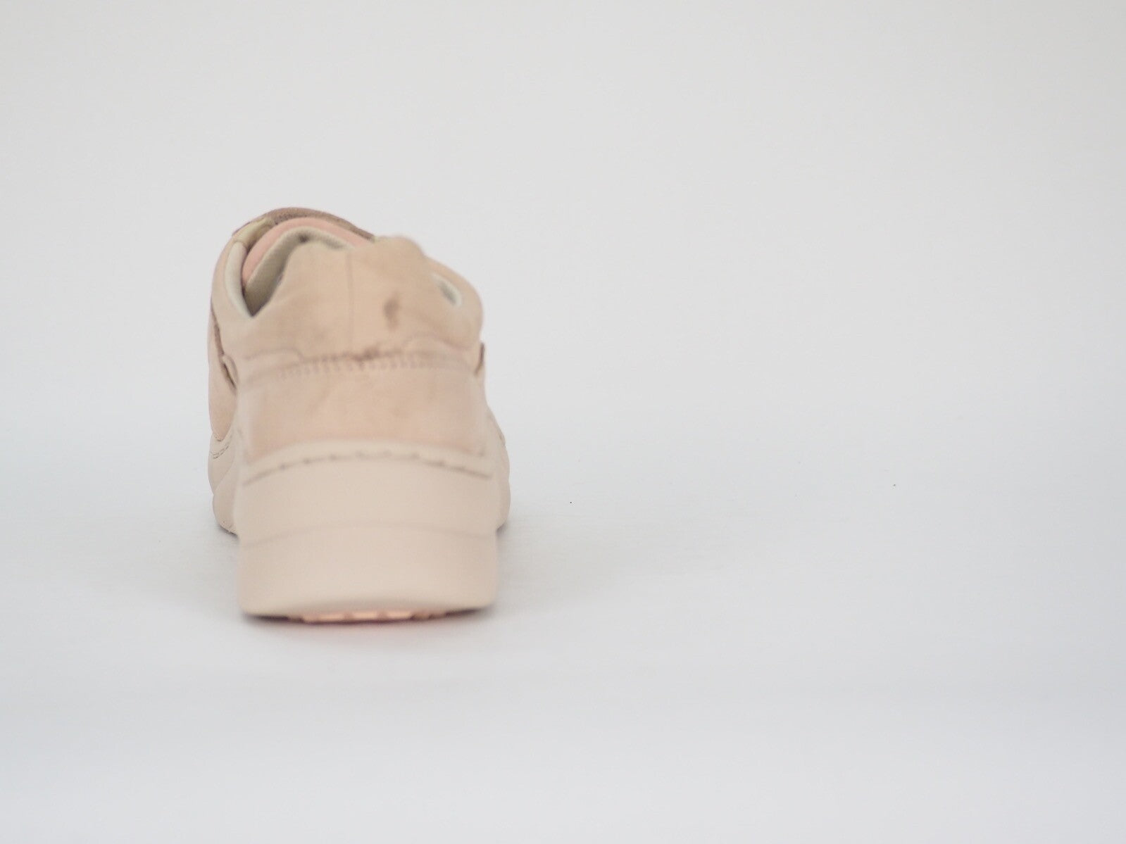 Womens Timberland Ruby Ann A22WN Light Pink Leather Casual Slip On Trainers UK 5