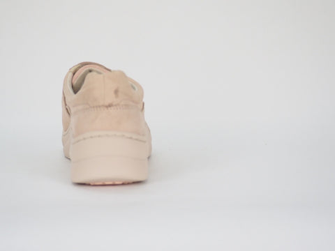 Womens Timberland Ruby Ann A22WN Light Pink Leather Casual Slip On Trainers UK 5