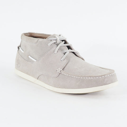 Mens Timberland Earthkeepers 6467R Light Grey Leather Lace Chukka Casual Boots