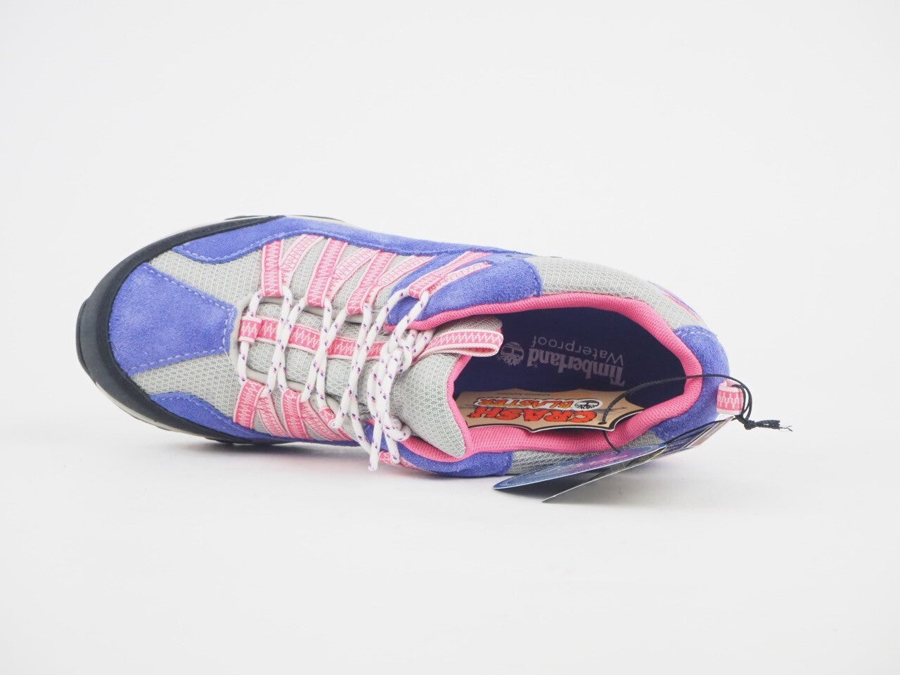 Womens Timberland GTX 8095R Purple Suede Walking Hiking Gore Tex Shoes 