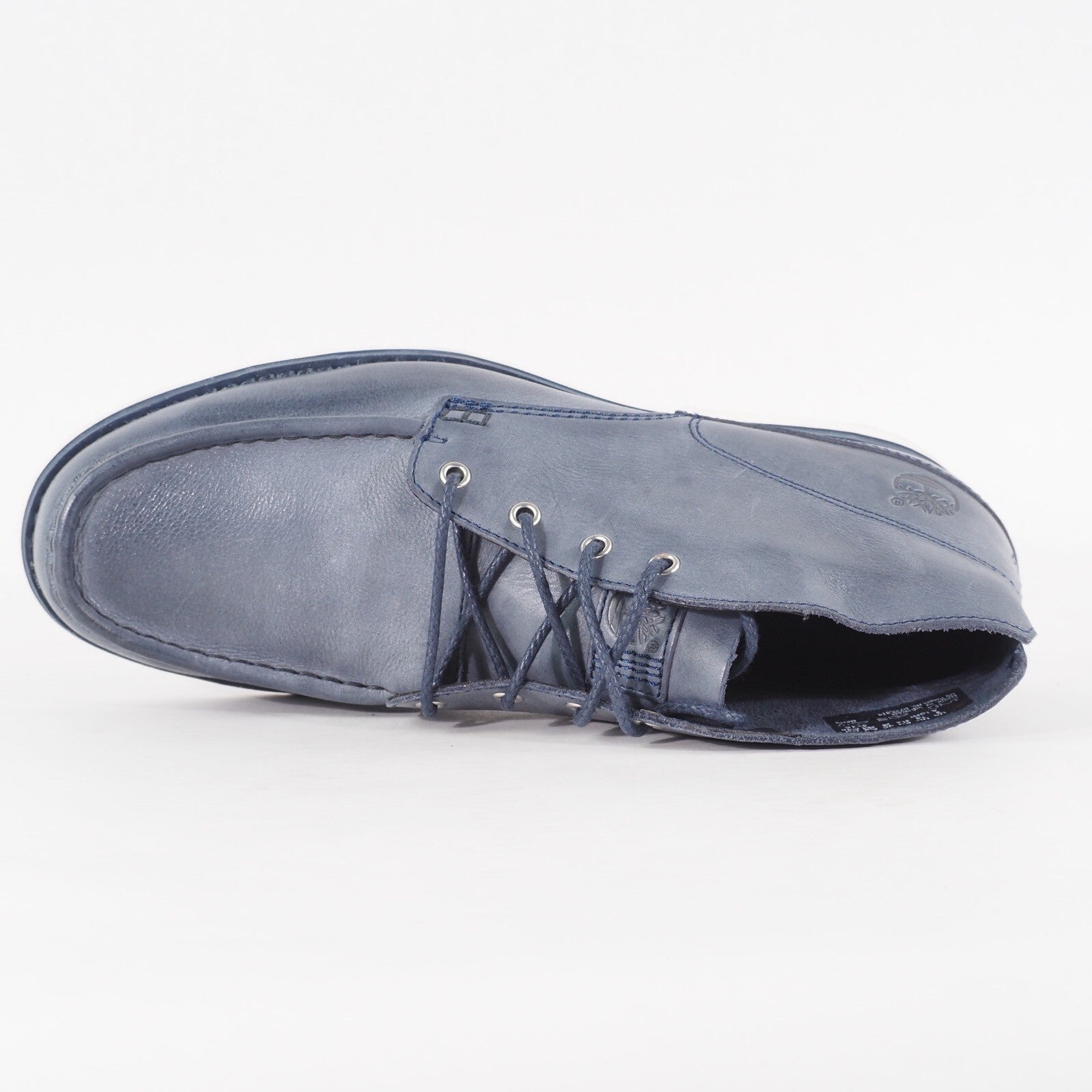 Mens Timberland Brewstah Deconstruct A16HI Blue Leather Lace Up Casual Boots