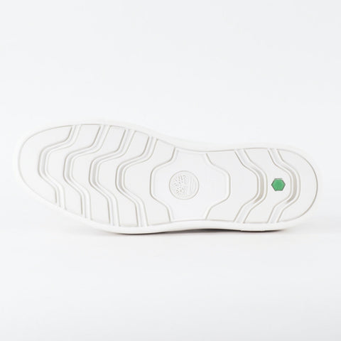 Mens Timberland Amherst A1H9P Paper White Canvas Lace Up Low Top Casual Shoes