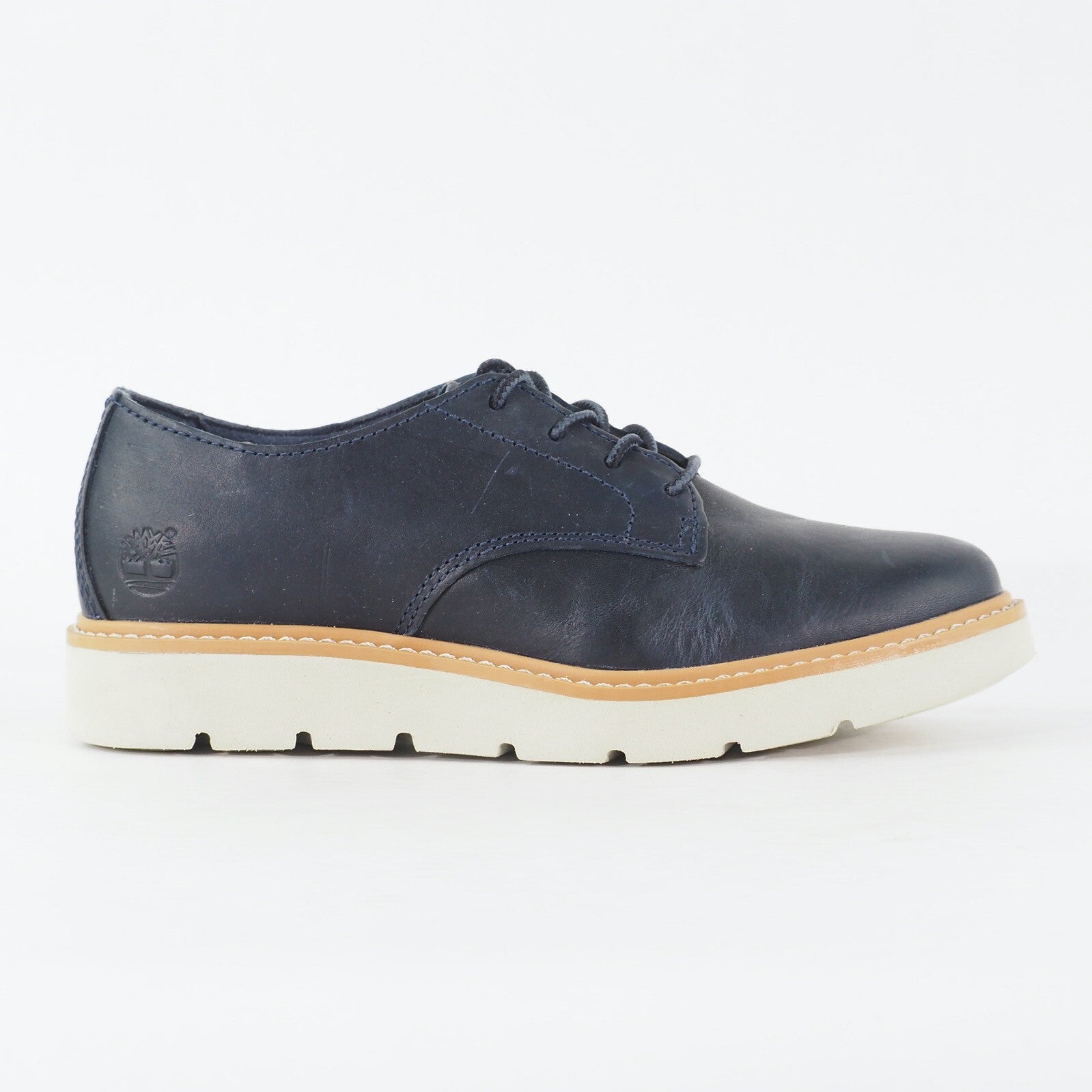 Womens Timberland Kenniston Oxford A18LC Black Iris Leather Lace Up Casual Shoes