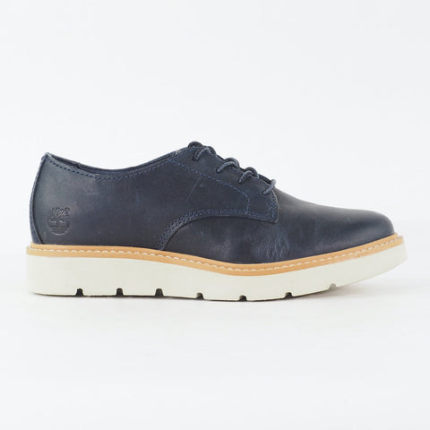 Womens Timberland Kenniston Oxford A18LC Black Iris Leather Lace Up Casual Shoes