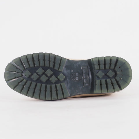 Mens Timberland 6 Inch Premium A1GEB Beige Leather Lace Up Casual Walking Boots